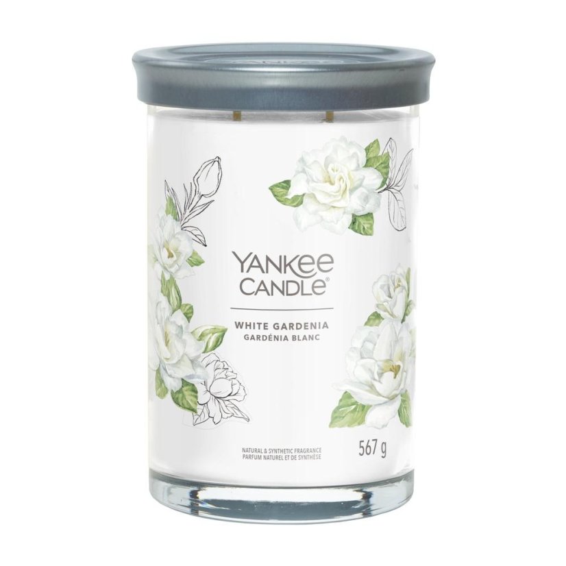 Yankee candle Signature Tumbler nagy gyertya, White Gardenia
