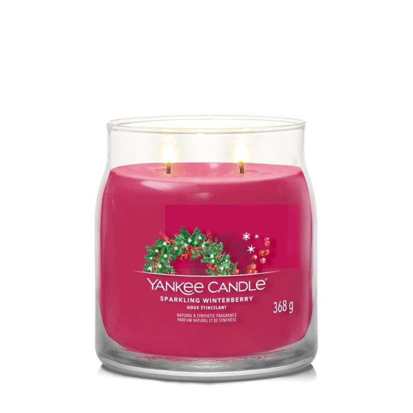 Yankee candle Signature közepes méretű gyertya, Sparkling Winter