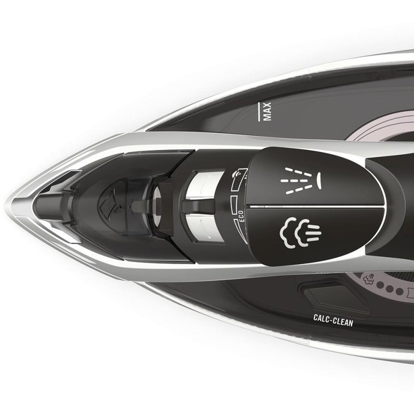 Imetec Z3 3700 ZEROCALC 9013 steam iron, white and black