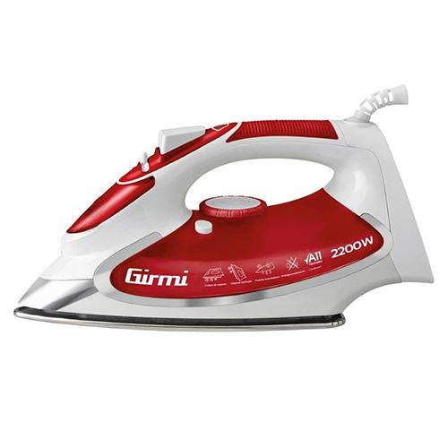 Girmi ST50 steam iron, white and red