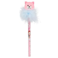 Graphitstift mit Radiergummi Top Model Cat Love Lexy