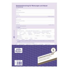 Rental agreement DE Avery Zweckform