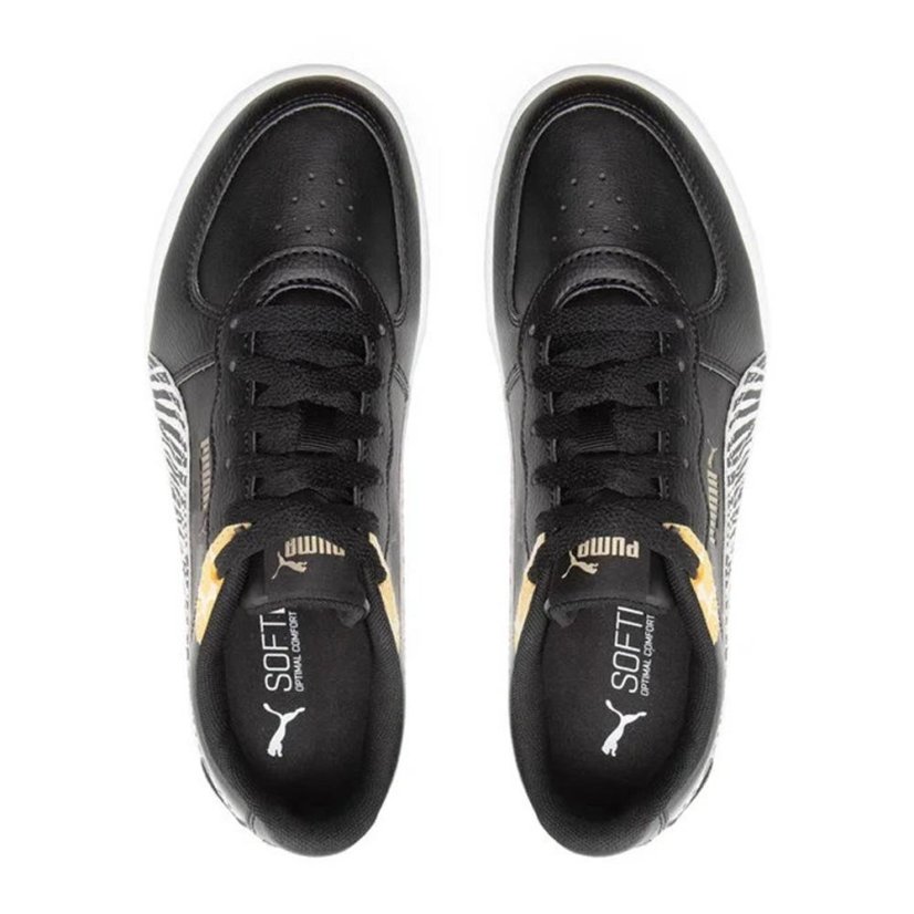 Damen-Sneakers Puma Skye Wedge Safari - Farbe: Schwarz, Größe: 36