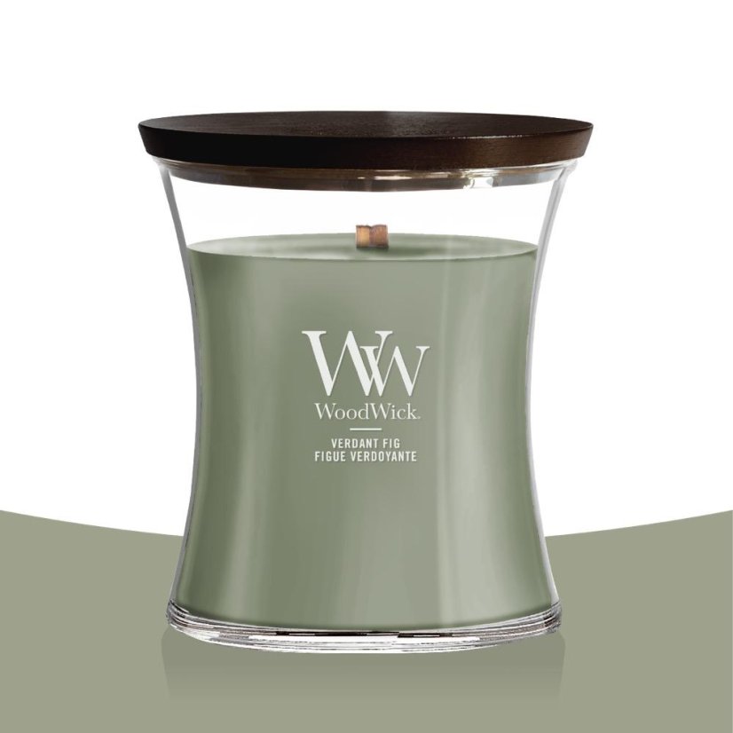 Świeca WoodWick mała, Verdant Fig