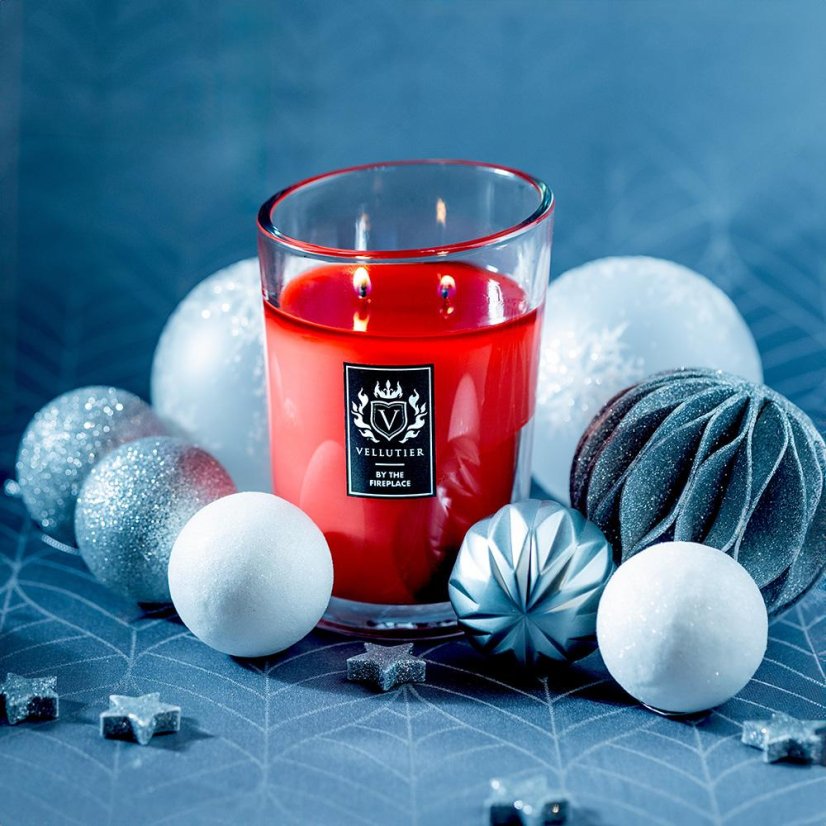 Große Kerze Vellutier, By the Fireplace
