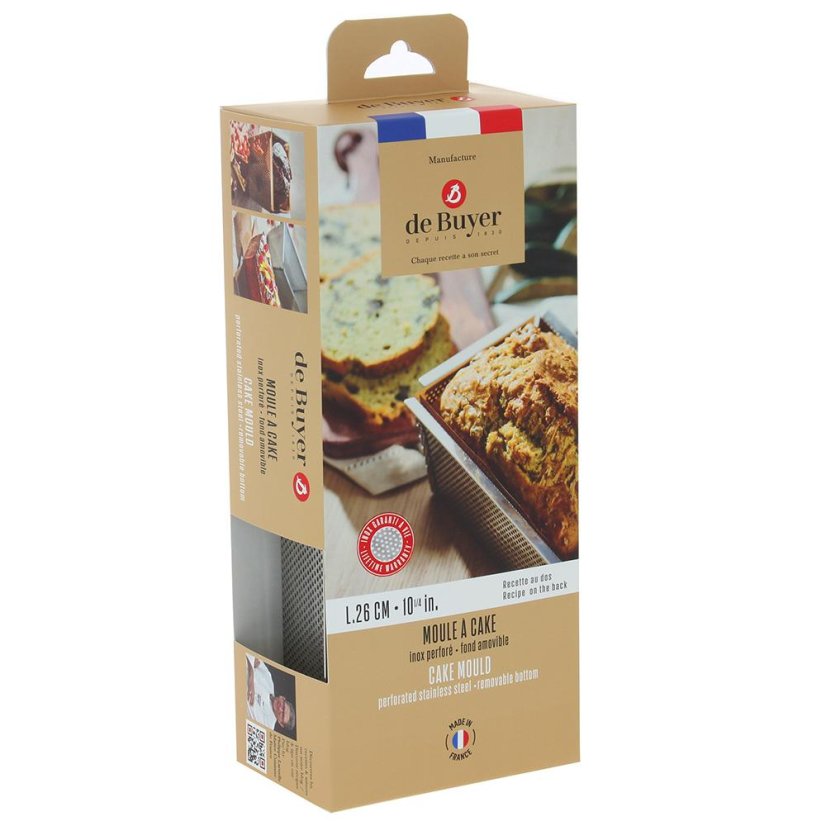 De Buyer 3215.26 stainless steel rectangular baking pan