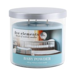Svíčka Five Elements Baby Powder