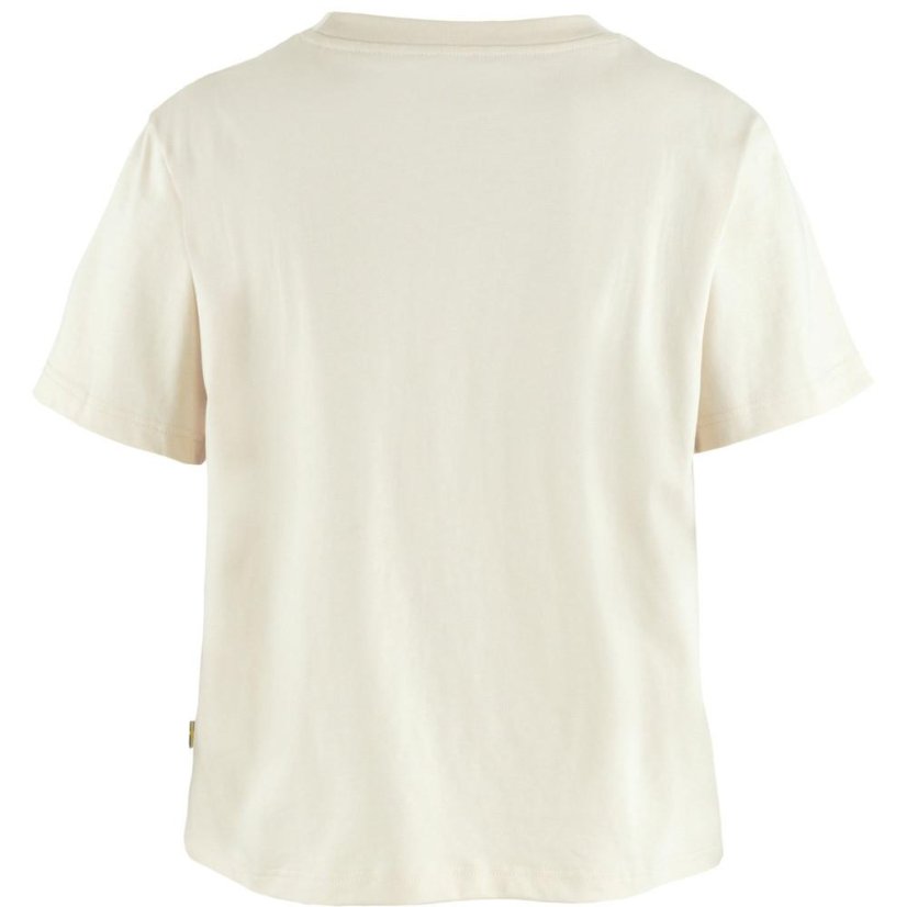 Dámské tričko Fjällräven Fjällblomster Logo T-shirt W - Farba: Svetlo modrá, Veľkosť: M