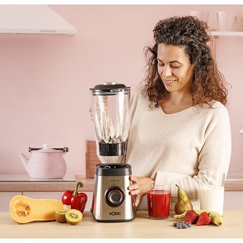Blender stołowy Solac BV5733 srebrny