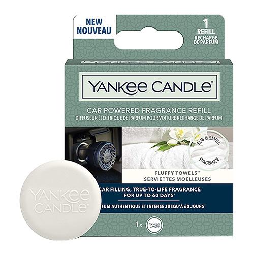 Yankee candle autóillatosító, 60 nap, Fluffy Towels