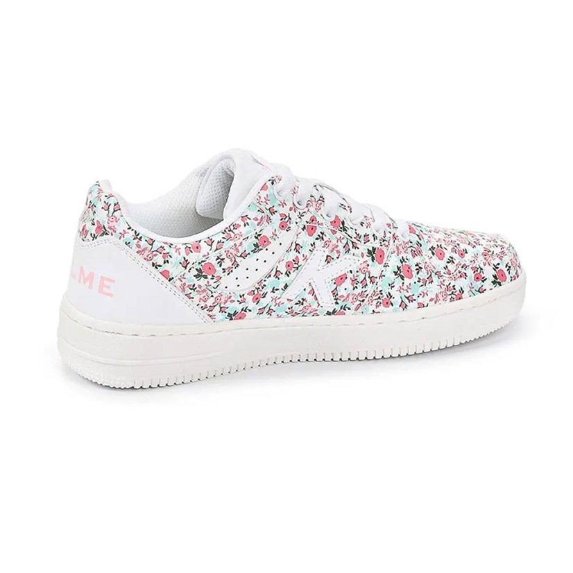 Damenschuhe Kelme Retrobasket Flowers - Farbe: Weiß, Größe: 35