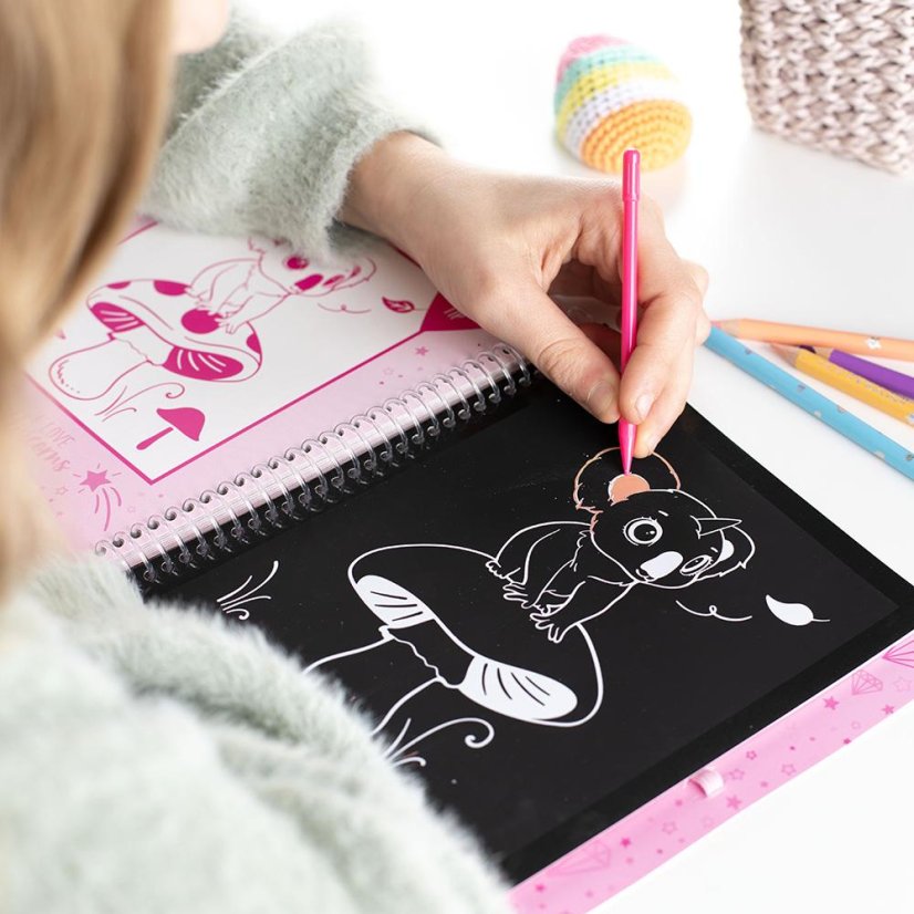 Ylvi Magic Scratch scratchbook