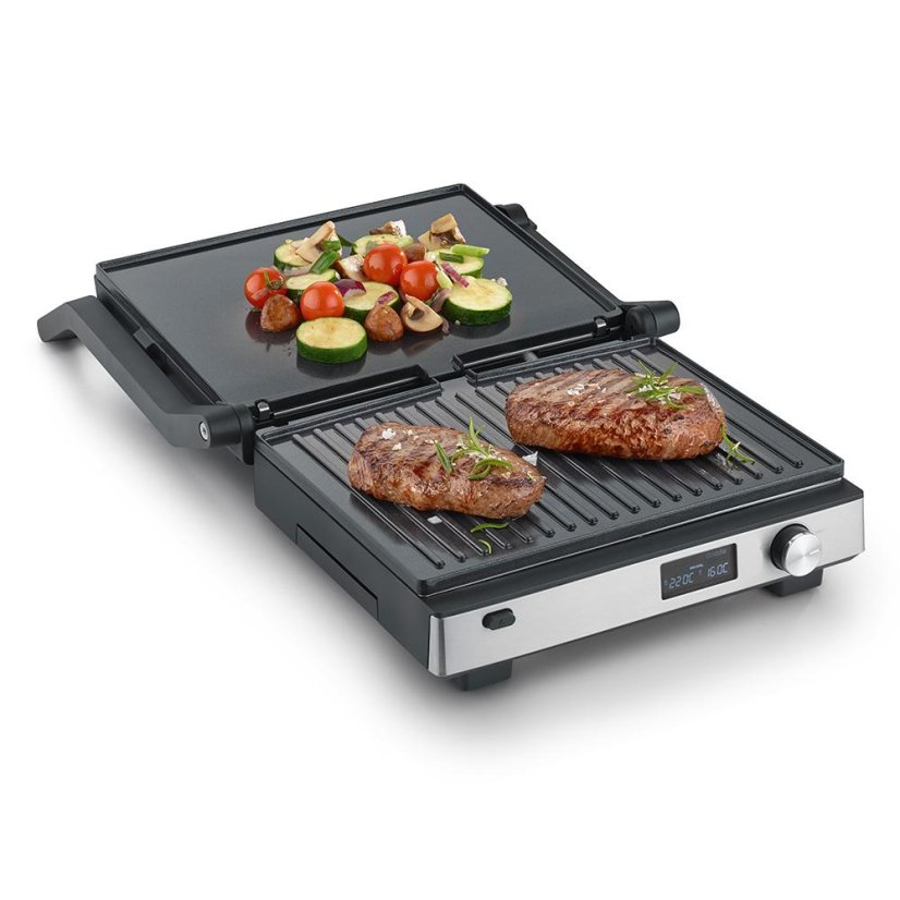 Grill kontaktowy Severin KG 2380 stal nierdzewna/czarno-srebrny