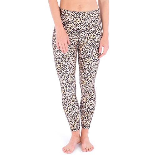Damen-Leggings Hurley V-Shaped Waist - Farbe: Braun, Größe: L