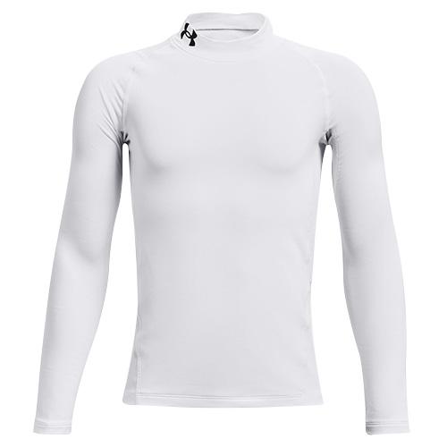 Under Armour CG Armour Mock Boys' T-Shirt - Color: White, Size: L