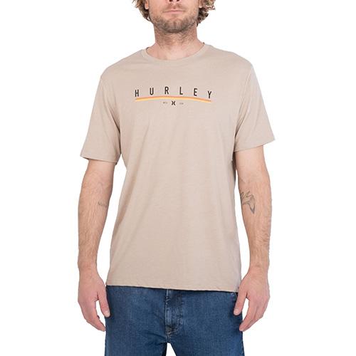 Hurley Pacific 3 Step Men's T-Shirt - Color: Gray, Size: S