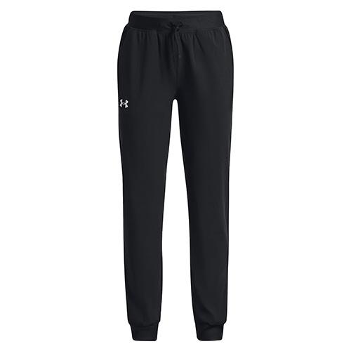 Under Armour Armour Sport Woven Storm Pant girls' pants - Color: Black, Size: 149-160