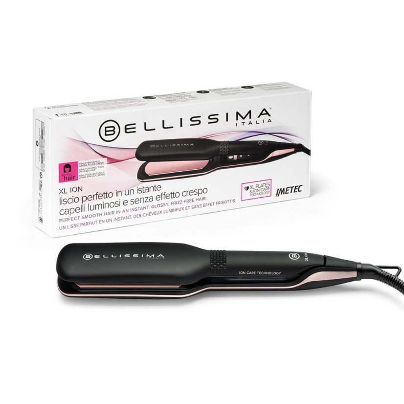 Bellissima XL Ion 11878 Black Hair Straightener