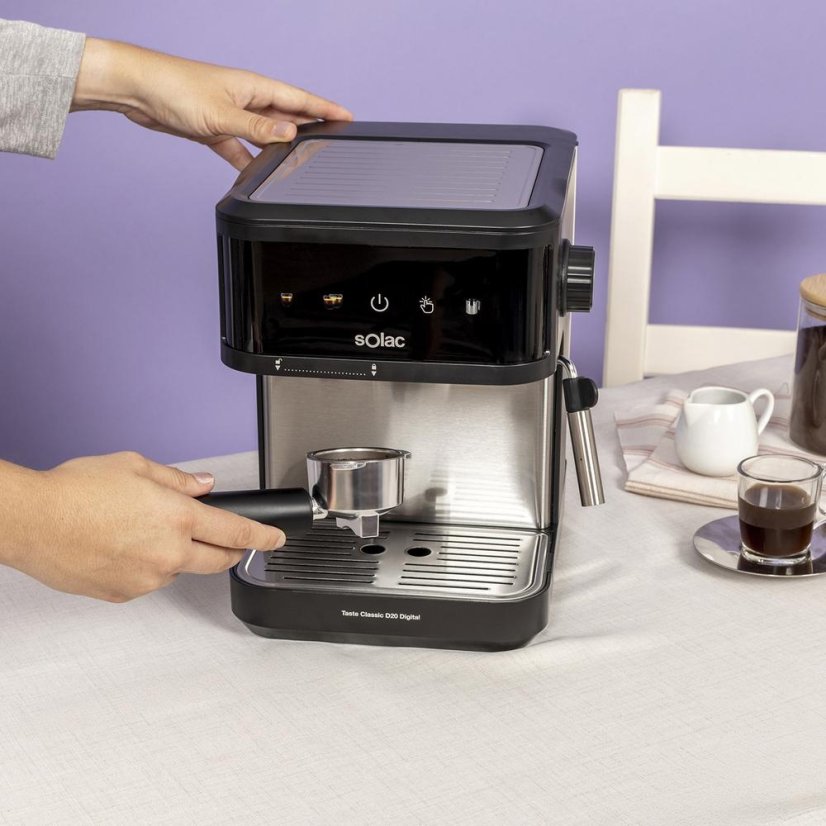 Espressomaschine Solac CE4421 Taste Classic D20 Digital,