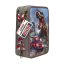 Three-tier pencil case with Dino World and New World accessories