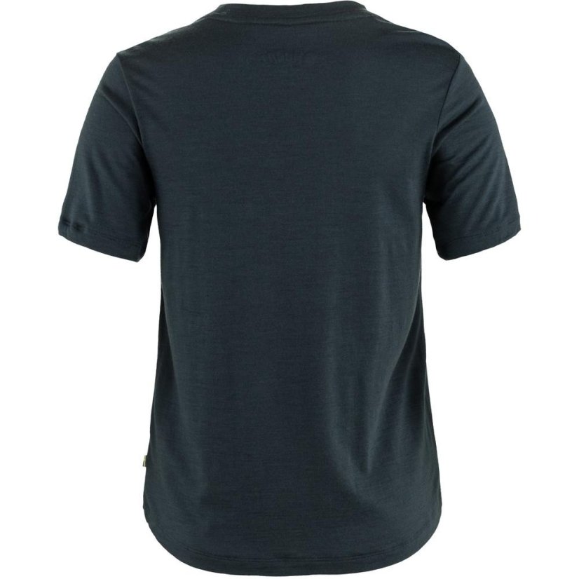Dámské tričko Fjällräven Hoja Wool T-shirt W - variant: LAUREL GREEN | 625 | L