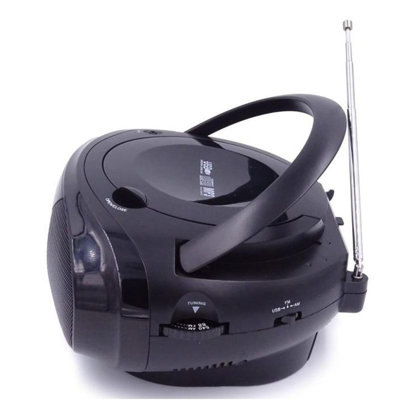 AKAI BM004A-614 Black Portable CD Player
