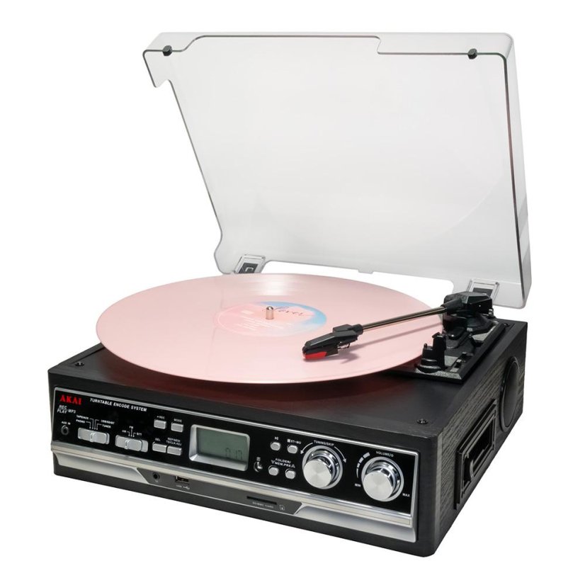 AKAI ATT-15SE fekete gramofon
