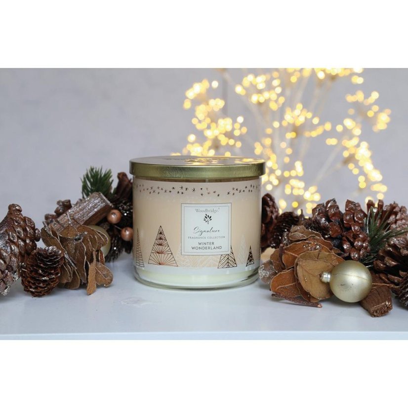 Świeca Woodbridge Signature, Winter Wonderland