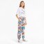 Women's Puma International Graphic crop top - Color: White, Size: M