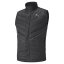Men's Puma Run Elevated Padded Running Vest - Color: Black, Size: S