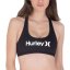 Damen-Badeanzug Hurley OAO Scoop - Farbe: Schwarz, Größe: L