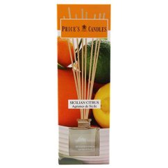 Rákosový difuzér Price´s Candles, Sicilian Citrus