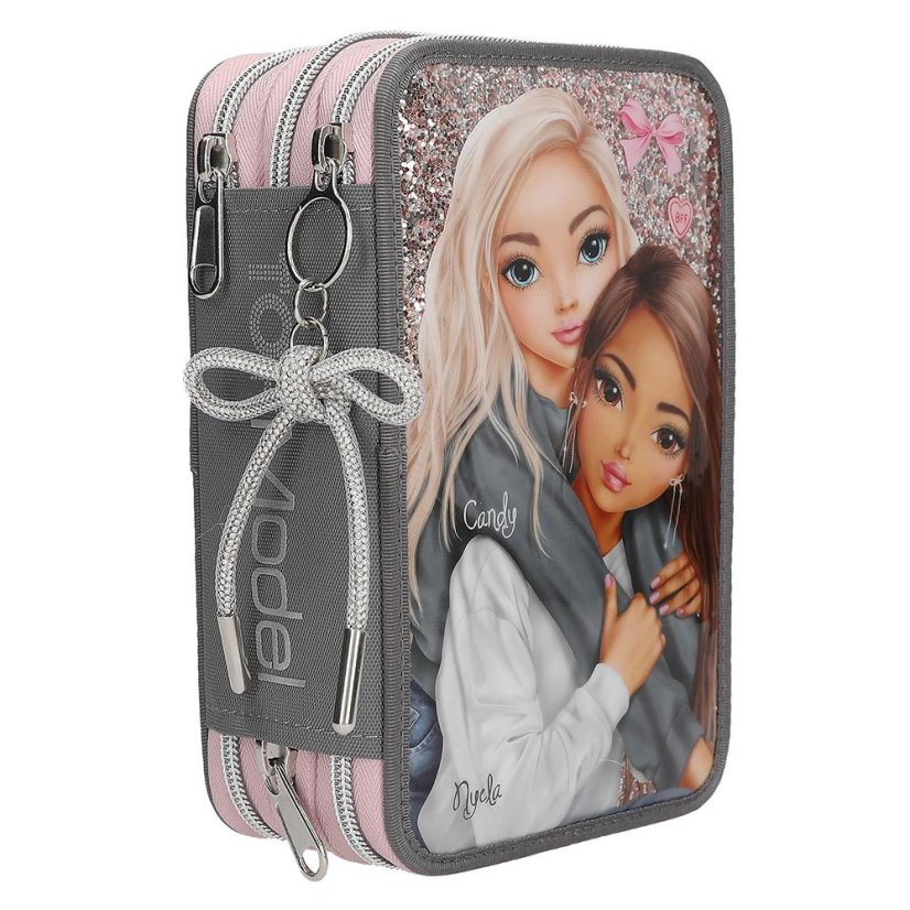 Třípatrový penál s výbavou Top Model MY BFF