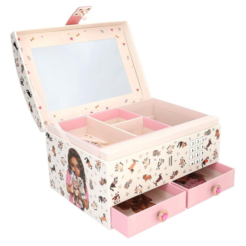 Schmuckkästchen mit Schloss und Melodie Top Model Fur Ever Friends Hayden & Candy