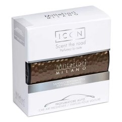 Vůně do auta Millefiori Milano Icon Metal, Sandalo Bergamotto