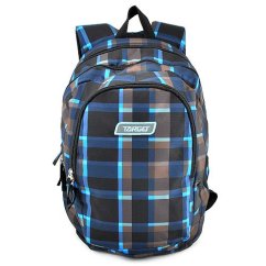 Studentský batoh Target 3 Zip Classic Squate Blue 21429