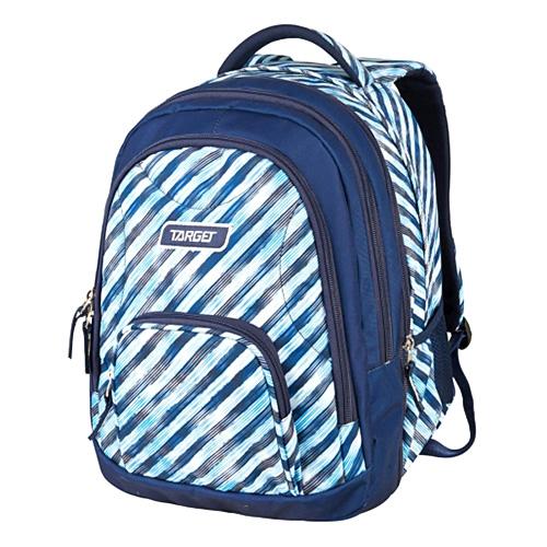 Target 2in1 Jump Navy Stripes School Backpack 26301