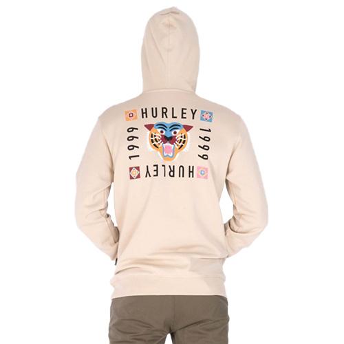 Herren-Sweatshirt Hurley Bengal - Farbe: Schwarz, Größe: S