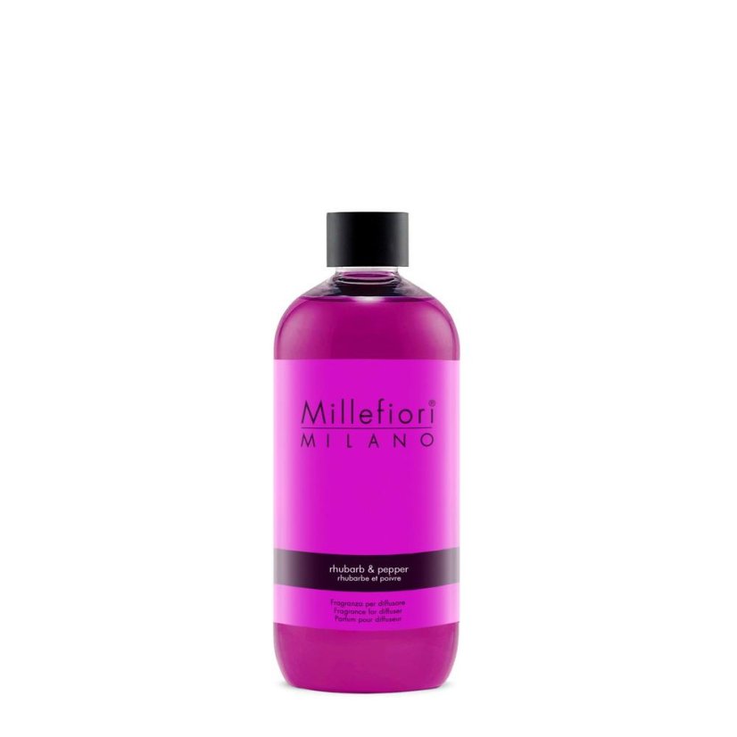 Millefiori Milano diffúzor töltelék, Rhubarb & Pepper, 500 ml