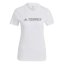 Dámské tričko Adidas W Logo Tee - Farbe: Weiß, Größe: M