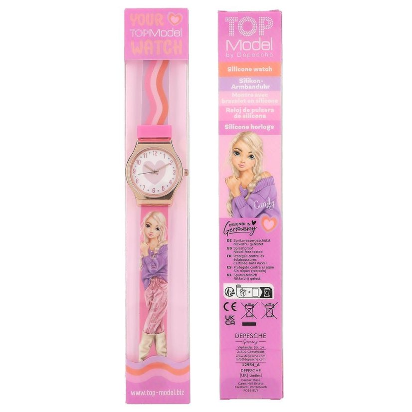 Uhren Top Model Silicone, Candy