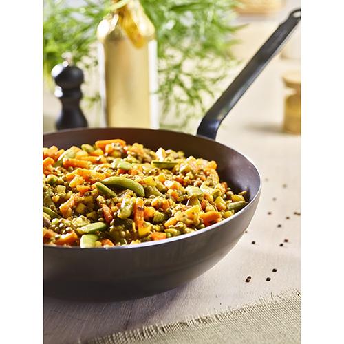Blue Carbon 5217.32 blue steel wok pan, 32 cm