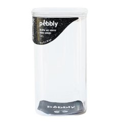 Glasbehälter für Lebensmittel Pebbly PKV-045, 1,4 l