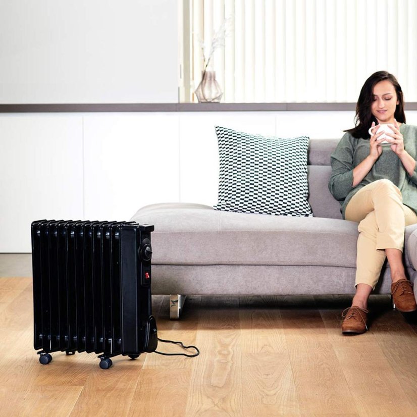 Black+Decker BXRA1500E fekete radiátor