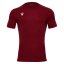 Macron Rigel Hero SS Jersey - Color: Wine red, Size: L