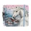 Miss Melody notebook, large white horse