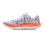 Laufschuhe Under Armour Flow Velociti Wind W - Farbe: Grau/Orange, Größe: 36.5