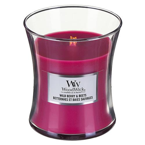 Świeca WoodWick średnia, Wild Berry & Beets Świeca WoodWick średnia, Wild Berry & Beets