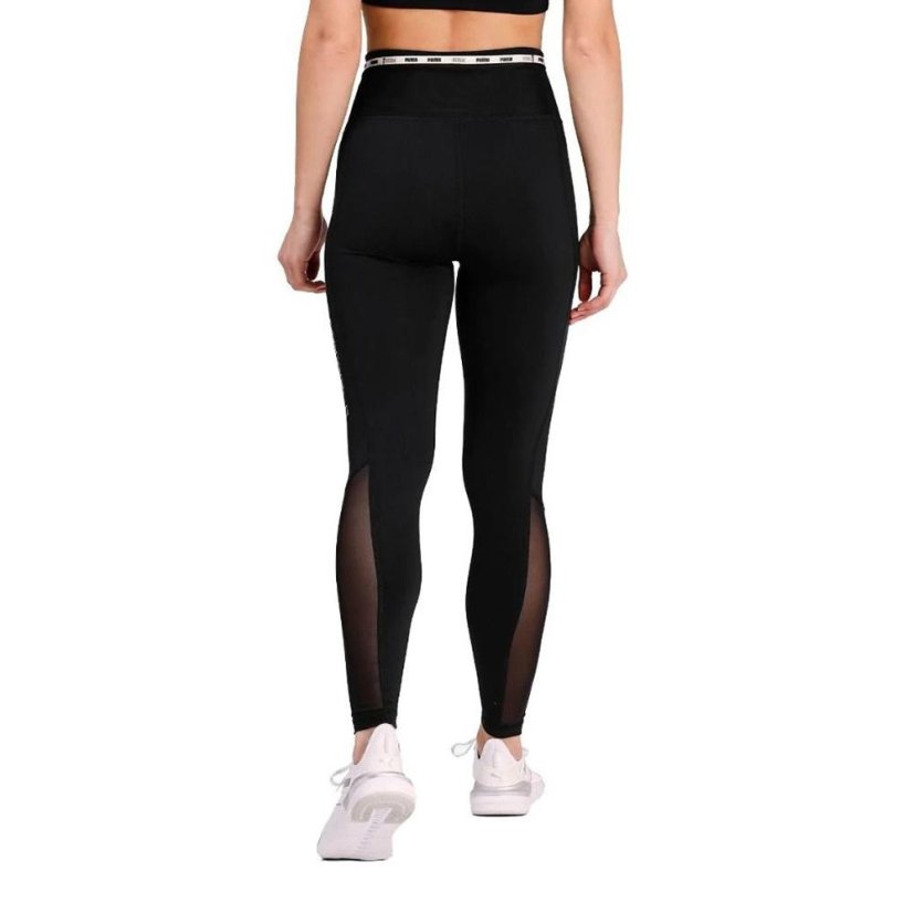 Női Puma Train Logo Block leggings - Szín: Fekete, Méret: XS