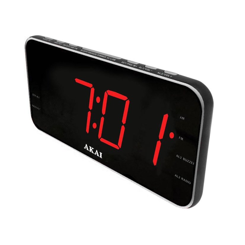AKAI ACR-3899 čierny rádiobudík